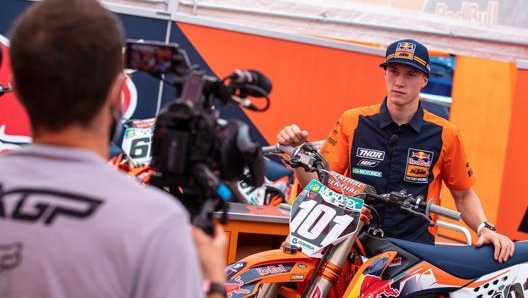 Mattia Guadagnini, classe 2002, alla sua prima stagione iridata con il team Red Bull Ktm