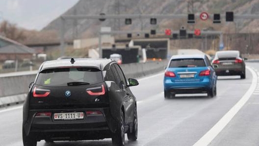 Un tratto della A9, l’autostrada dell'Alto Vallese