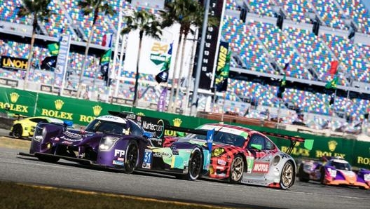 Un’immagine della 24 Ore di Daytona 2021. Rolex/Stephan Cooper