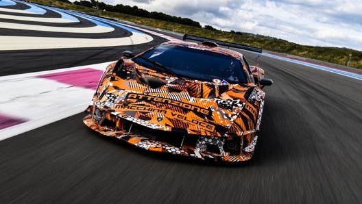 Il circuito francese Paul Ricard ha ospitato l’ultima sessione di test della Lamborghini Scv12