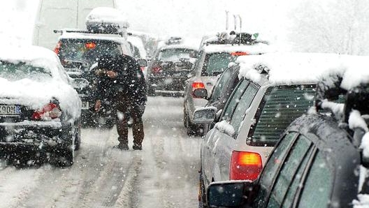 Auto bloccate sull'autostrada A22 in Emilia Romagna. Ansa