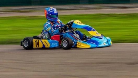 Alonso ama la guida sul kart. Durante l’inverno e tra una corsa e l’altra si mette al volante (foto @fernandoalo_oficial)