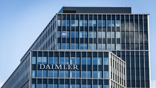 Il quartier generale Daimler a Stoccarda, in Germania