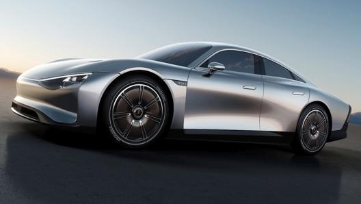 L’elettrica Mercedes Vision Eqxx presentata a Las Vegas nel 2022