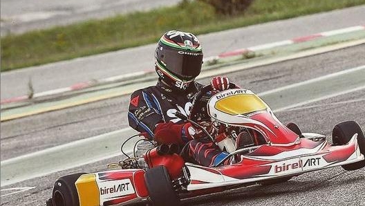 Bagnaia si cimenta anche nelle quattro ruote con la guida sui kart (foto @pecco63)