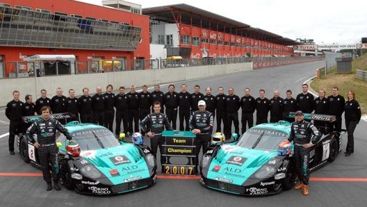 La categoria GT1 del campionato Fia GT ammetteva supercar derivate dalla serie con motori aspirati fino a 8 litri