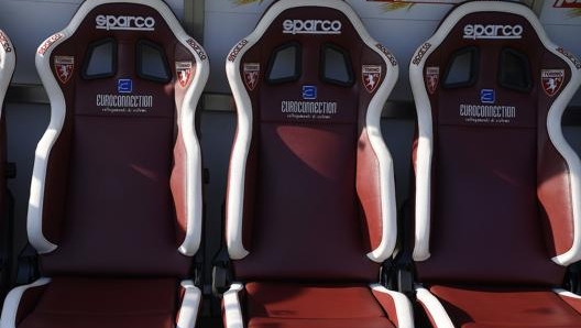 Le panchine del Torino FC prodotte da Sparco