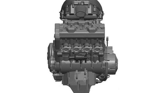 Esteticamente vi sono numerose similitudini con lattuale quattro cilindri Honda 650