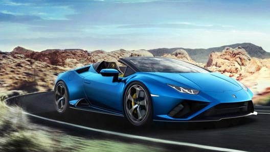 Una Lamborghini Huracan Evo Rwd Spyder