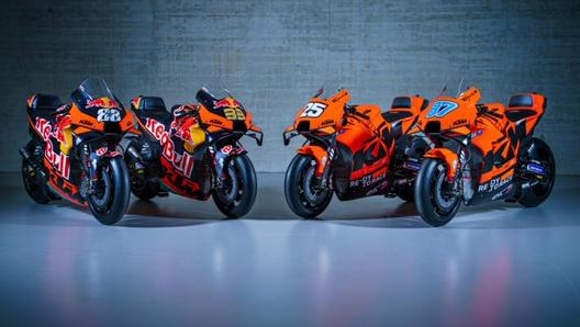 Lo schieramento delle Ktm per il 2022