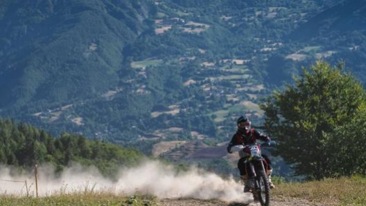 Uno scorcio del paesaggio suggestivo che fa da cornice all’Hard Enduro sull’Abetone