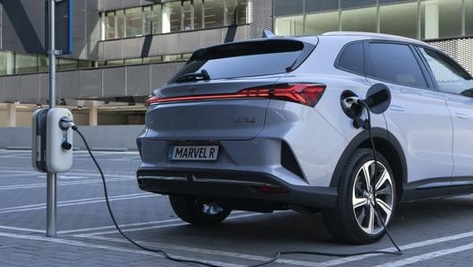 La batteria di MG Marvel R ha una capacità di 70 kWh