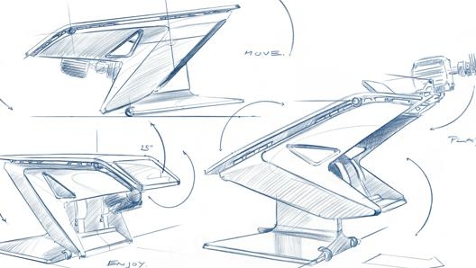 Il procedimento con cui Fusion SL si trasforma in un vero e proprio simulatore (fonte Bmw Motorsport)