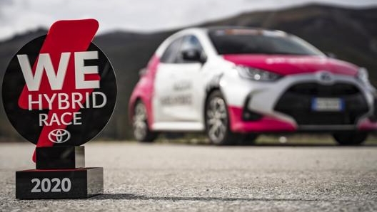 Toyota Yaris protagonista della We Hybrid Race