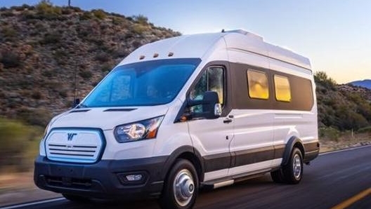 La base dell’e-Rv è il nuovo Ford e-Transit