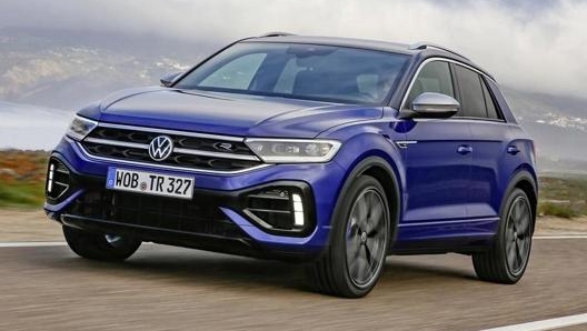 La nuova Volkswagen T-Roc R in azione