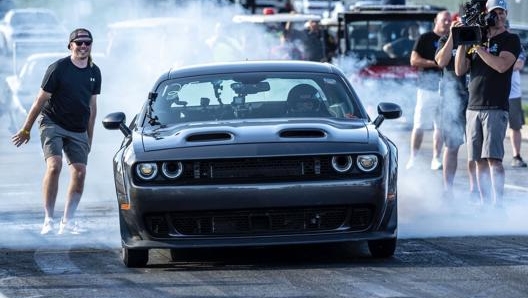 La Dodge Challenger Srt Hellcat di Alex Taylor. Stellantis/US