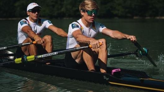 Osborne ha conquistato la medaglia d’argento a Tokyo 2020 insieme a Jonathan Rommelmann (foto @jasonosbornerowing)