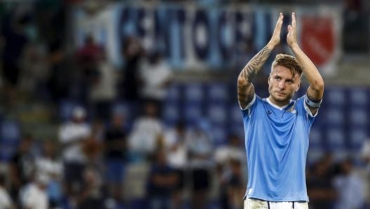 Ciro Immobile, 31 anni, sesta stagione alla Lazio. Ansa