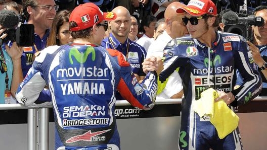 Lorenzo e Rossi: tra i due spesso ci sono state tensioni. C&C