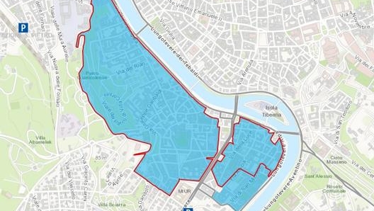 Nelle ore notturne, oltre alla chiusura dei varchi, nella Ztl Trastevere vige il limite dei 30 km/h