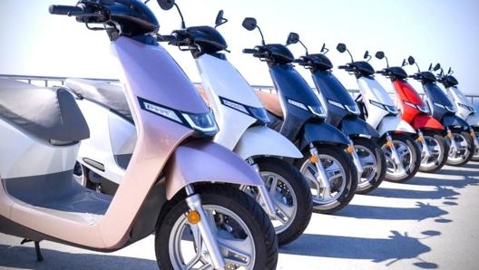 Una flotta di Kymco Ionex I-One