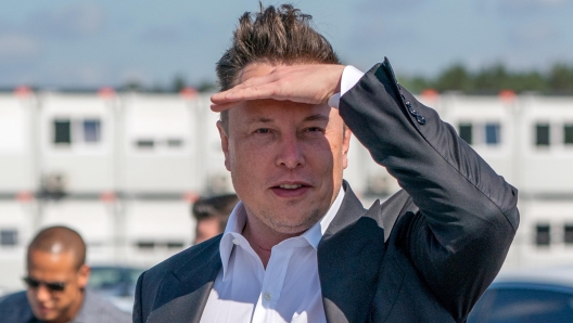 epa08763835 (FILE) - Tesla and SpaceX CEO Elon Musk arrives for a statement at the construction site of the Tesla Giga Factory in Gruenheide near Berlin, Germany, 03 September 2020 (reissued 22 October 2020). On 21 October Tesla reported a profit of 331 million US dollar in the third quarter (Q3) of 2020, more than double the profit of Q3 in 2019.  EPA/ALEXANDER BECHER