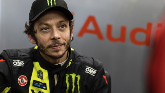 Valentino Rossi con Audi nella stagione 2022