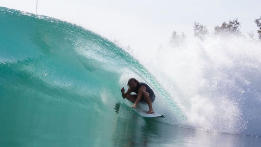 Eddie Vedder a Surf Ranch (foto di Patrick Stacy)