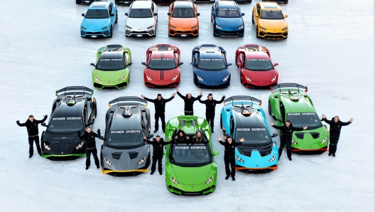 lamborghini accademia neve livigno