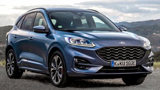 Il modello più venduto del segmento D è la Ford Kuga 1.446 unità