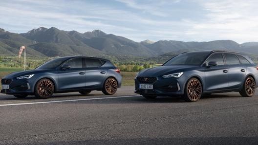 Cupra Leon viene proposta in versione berlina a cinque porte e wagon Sportstourer