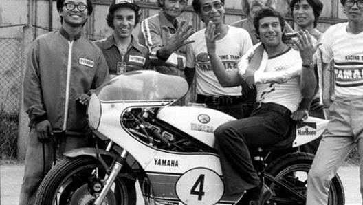 Agostini sulla Yamaha che scelse dopo l’addio alla MV