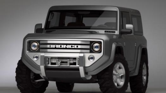 Un rendering dell’attesa Ford Bronco, pronta al lancio