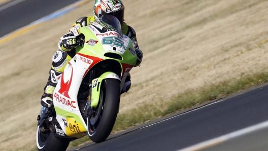 Capirossi in Pramac, team satellite della Ducati: 9° posto come miglior piazzamento. Lapresse