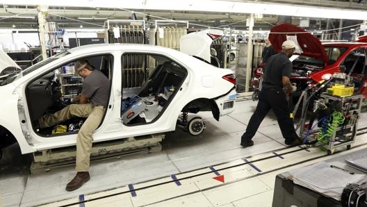 Lo stabilimento Toyota di Blue Springs in Missouri. Ap