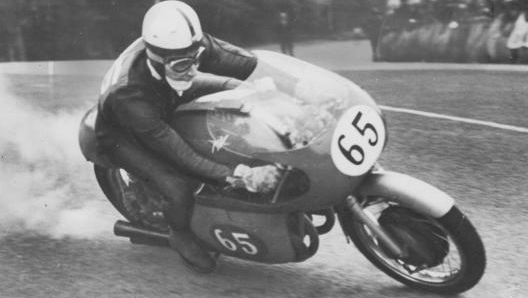 John Surtees su MV Agusta. Ap