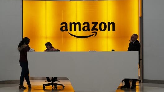 Gli uffici di Amazon a New York. Ap