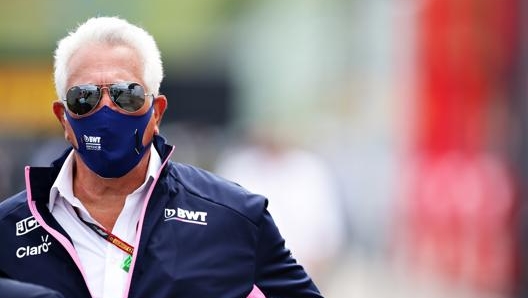 Lawrence Stroll, proprietario della Racing Point e papà di Lance, pilota della scuderia. Getty