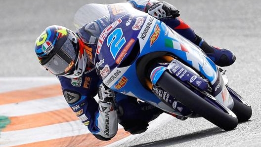 Gabriel Rodrigo, 24 anni, in Moto3 con Gresini nel 2020. Epa