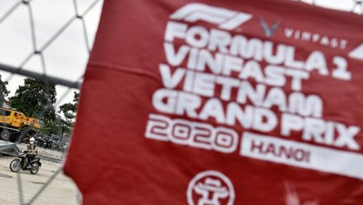 Il cantiere del GP del Vietnam a Hanoi AFP