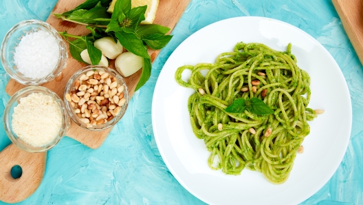 Pesto e parmigiano