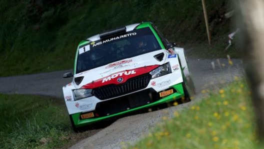 La Skoda Fabia R5 di Andrea Carella