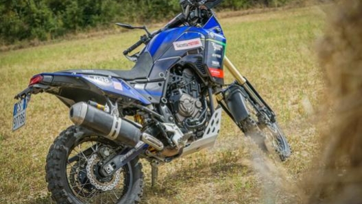 La Yamaha Ténéré allestita per il Challenge