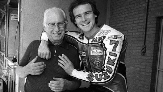 Costa con Barry Sheene