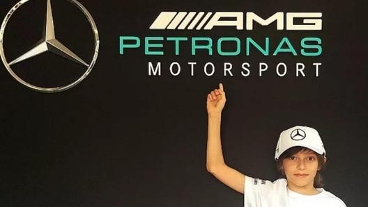 Antonelli ha firmato il contratto con l’Academy Mercedes nel GP di Monaco 2018