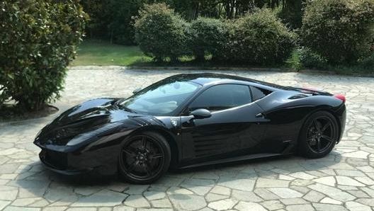 La Ferrari 458 del tenore aretino