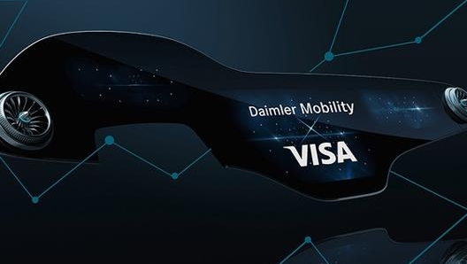 La partnership tra Mercedes-Benz e Visa, che permetterà agli utenti di effettuare pagamenti attraverso il veicolo