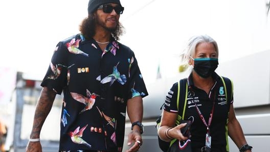 Lewis Hamilton, pilota Mercedes almeno fino al 2023. Getty