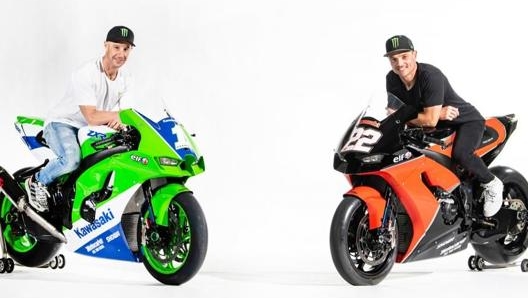 Jonathan Rea e Sam Lowes con le livree speciali